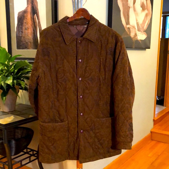 Men’s textured ( corduroy) jacket. Used… but great condition. - Picture 1 of 5
